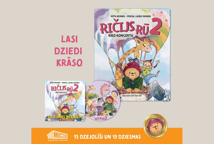 Ričijs Rū 2 Grāmata + CD 